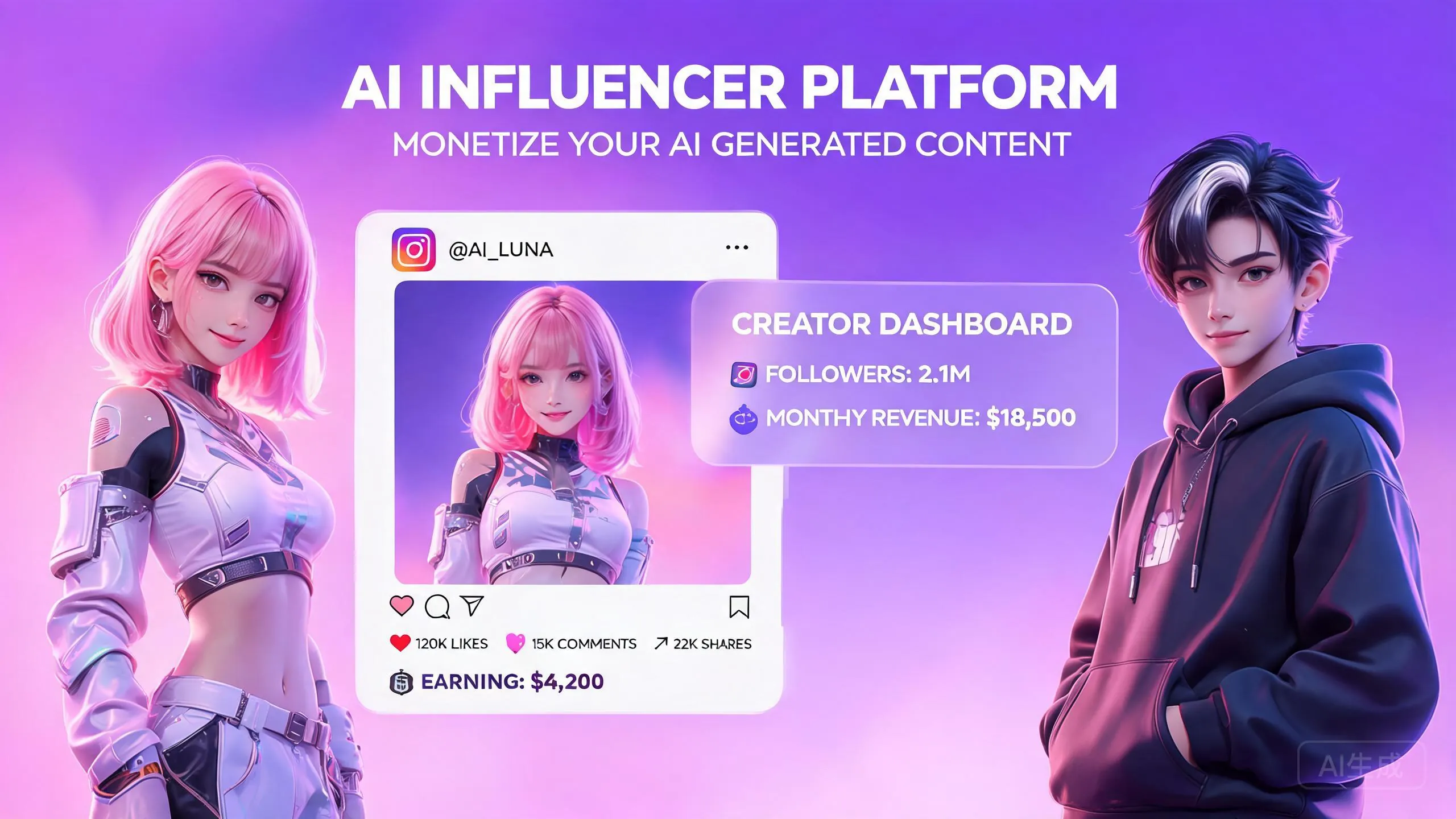 AI Influencer Platform: How Lollipop Drama Monetizes AI-Generated Personalities in 2026