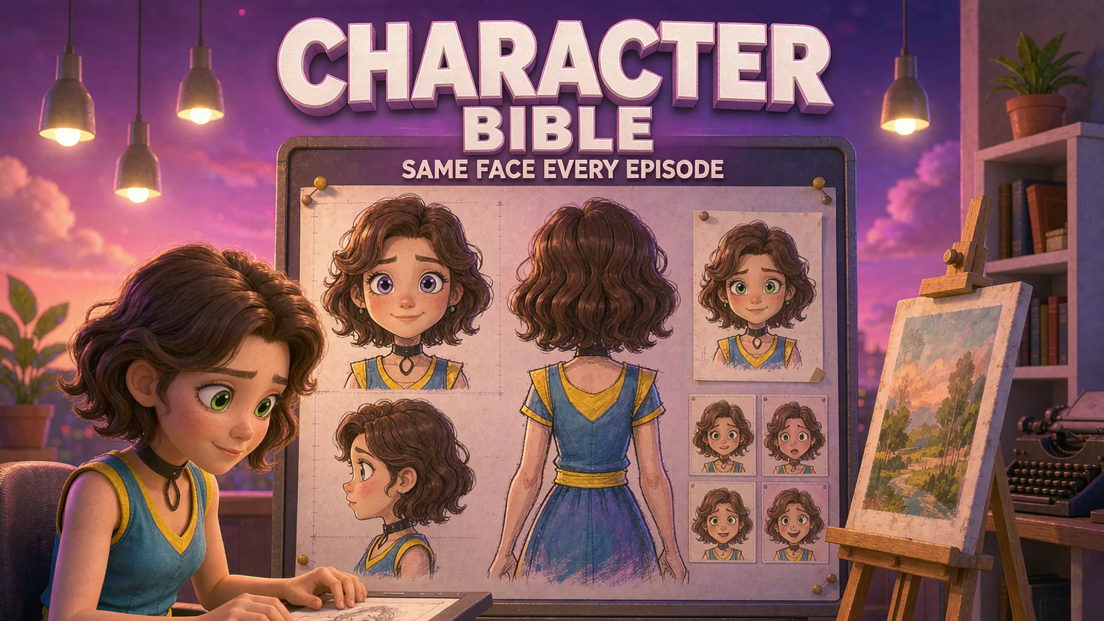 Character Consistency in AI Video: An Animator's 8-Step Character Bible for Short Dramas