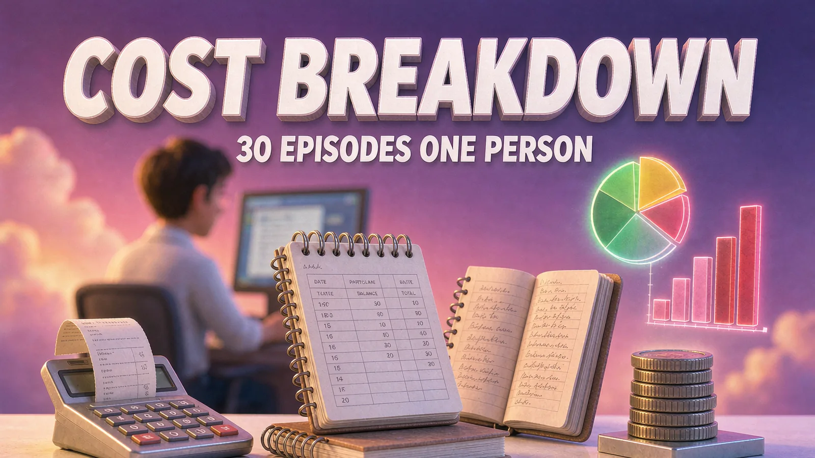 AI Short Drama Production Cost: One Solo Creator's 30-Episode Bill, Line by Line