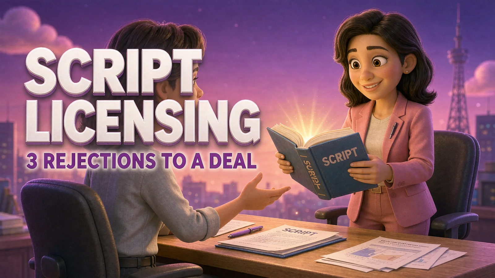 Short Drama Script Licensing: One New Writer's 3 Rejections and Final Deal on Lollipop Drama